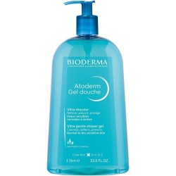Bioderma Atoderm Gel Douche 1 Litro Detergente Pelle Secca e Sensibile