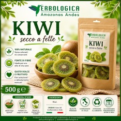 Kiwi a fette disidratato