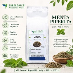 Menta piperita foglie tisana