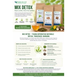 Mix Detox Naturale Erbologica – Ortica Tarassaco Bardana 300 g