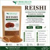 Reishi Estratto in Polvere 100% Naturale (Ganoderma lucidum)