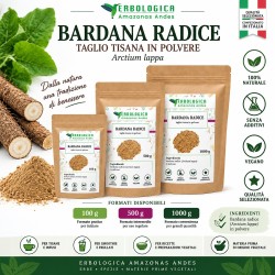 Bardana Radice in Polvere – Arctium lappa 100 g 500 g 1 kg