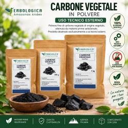 Carbone vegetale polvere Carbone vegetale polvere