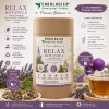 Relax Botanica - Infuso Botanico Premium con Melissa, Camomilla, Tiglio e Lavanda