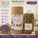 Relax Botanica Premium con Melissa, Camomilla, Tiglio e Lavanda - Infuso botanico confezionato a mano in Italia