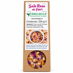 Sale Rosa ai Fiori – Sale Aromatizzato con Fiori 250 g Sale Rosa ai Fiori – Sale Aromatizzato con Fiori 250 g