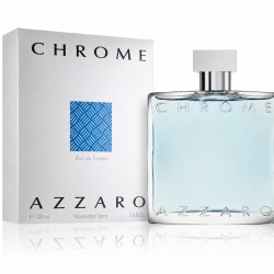 Azzaro Chrome Eau de Toilette Uomo 100 ml Profumo Fresco ed Elegante