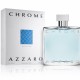 Flacone di Azzaro Chrome Eau de Toilette da 100 ml con confezione originale in elegante foto prodotto professionale su sfondo bianco.