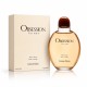 Flacone e confezione da 125ml di Calvin Klein Obsession For Men After Shave su sfondo bianco professionale con riflesso leggero