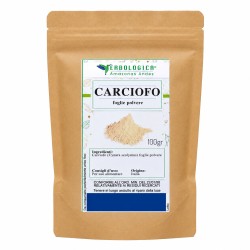 Carciofo foglie in polvere