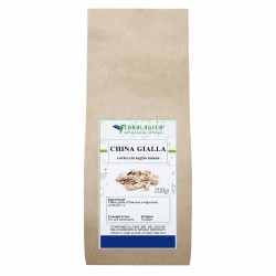 China gialla corteccia taglio tisana