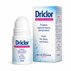 Driclor antitraspirante con applicatore roll-on 20 ml