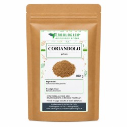 Coriandolo in polvere
