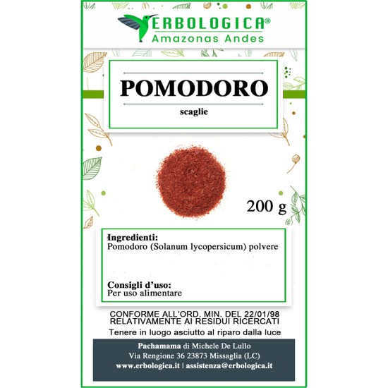 Pomodoro in Polvere confezione Pomodoro in Polvere confezione da 500 grammi