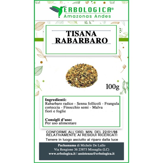 Tisana rabarbaro composta Tisana rabarbaro composta