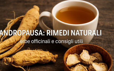 Andropausa: sintomi, cause e rimedi naturali con le erbe officinali