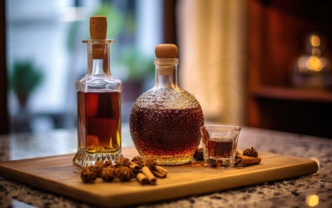 Liquore casalingo con spezie esotiche