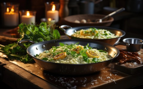 Erbe in cucina: risotto profumato al timo e salvia