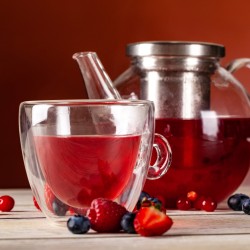 Tisana mirtillo e ciliegia 100 g infuso fruttato naturale