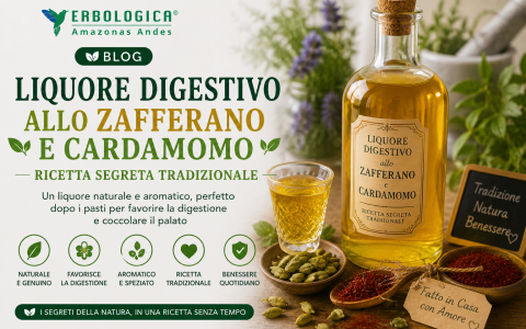 Liquore digestivo allo zafferano e cardamomo ricetta segreta tradizionale