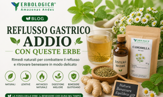 Reflusso gastrico addio con queste erbe