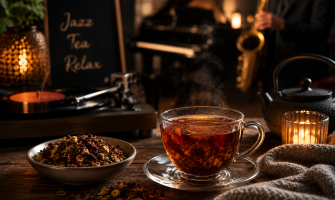 Tisane rilassanti e musica jazz: il rituale perfetto per la sera