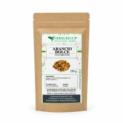 Arancio scorze dolci essiccate, infusi, tisane e liquori