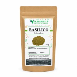 Basilico in polvere