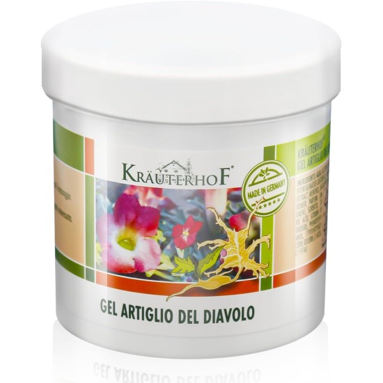 Gel Artiglio del Diavolo Krauterhof 250 ml cura dolori muscolari e cervicali