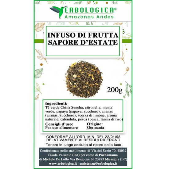 Infuso sapore d'estate Infuso sapore d'estate