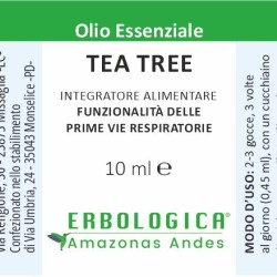 Olio essenziale di Tea Tree puro, naturale e antibatterico