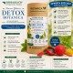 Detox Botanica Premium con Tarassaco, Ortica, Mate Verde, Lemongrass e Menta - Infuso naturale confezionato a mano in Italia