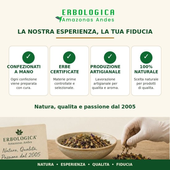Aglio in Granuli Erbologica Amazonas Andes 500 g Confezione di aglio in granuli Erbologica Amazonas Andes da 500 g