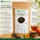 Tè nero alla pesca narturale Tè alla pesca nero naturale con tè nero, pezzetti di pesca, fiori di calendula e aroma naturale di pesca