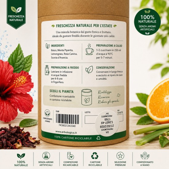 Ibisco Fresh Infuso Botanico retro
