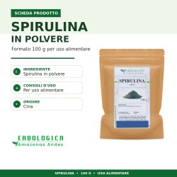 Spirulina in polvere