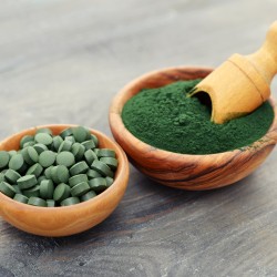 Spirulina in polvere