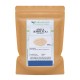 Busta kraft da 100 g di Amla (Emblica) frutti in polvere Erbologica Amazonas Andes con etichetta illustrata frontale.