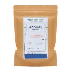 Ananas gambo in polvere