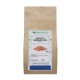 Confezione di Arnica Messicana fiori taglio tisana Erbologica da 100g in busta kraft con etichetta frontale bianca.