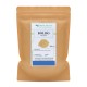 Boldo Foglie Polvere 200g Erbologica Amazonas Andes Sacchetto Kraft Busta kraft da 200g di Boldo Foglie Polvere Erbologica Amazonas Andes con etichetta botanica frontale.