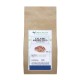 Calamo Aromatico Rizoma Taglio Tisana 100g Erbologica Amazonas Andes Sacchetto Kraft Sacchetto kraft da 100g di Calamo Aromatico (Acorus calamus) rizoma taglio tisana Erbologica Amazonas Andes con etichetta botanica frontale e immagine del rizoma tagliato.
