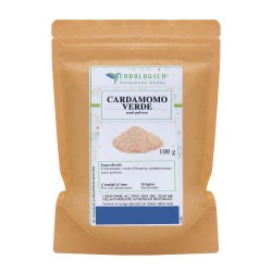 Cardamomo verde in polvere