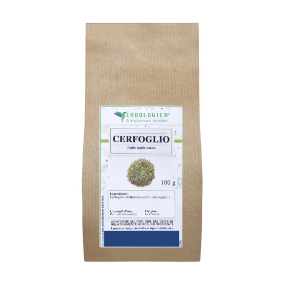 Cerfoglio foglie taglio tisana 100g