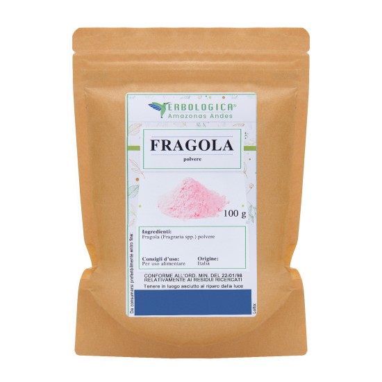 Fragola in polvere
