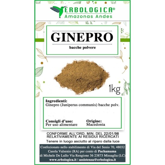 Ginepro bacche in polvere | aroma naturale per tisane e ricette Ginepro bacche in polvere | aroma naturale per tisane e ricette