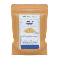 Ginkgo biloba in polvere