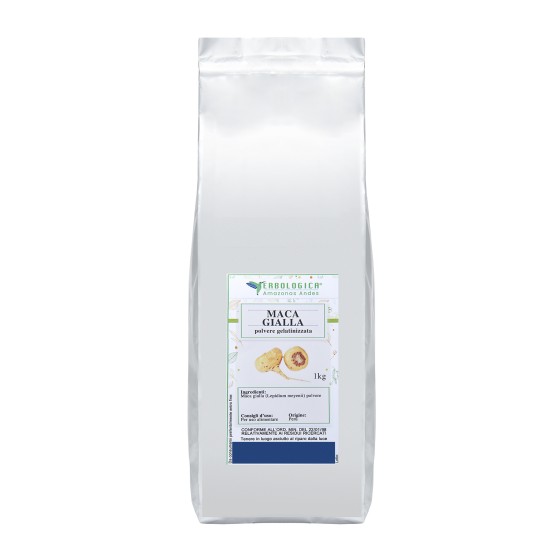 Maca gialla peruviana in polvere