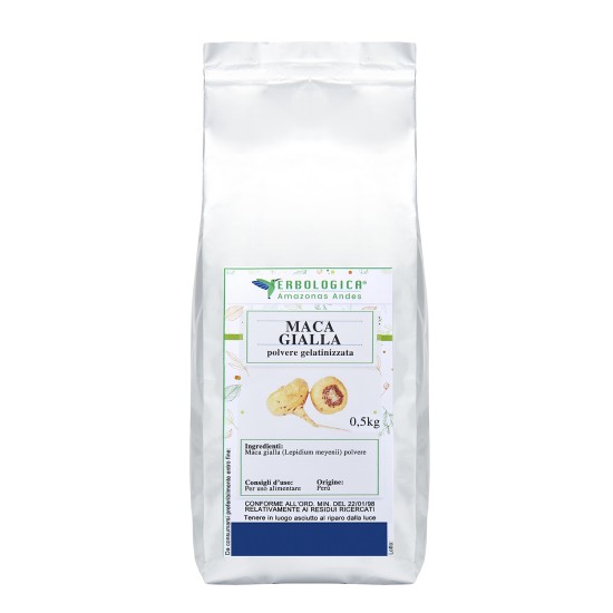 Maca gialla peruviana in polvere
