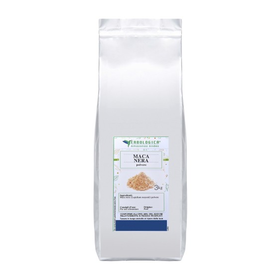 Maca Nera Gelatinizzata in Polvere dal Perù | Erbologica